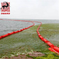 Deers oil containment boom/fence/barrier pvc for shoreline and coastal